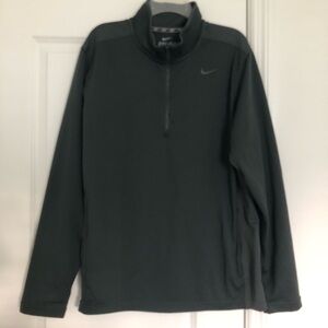 Nike Gray Dri-Fit Half Zip